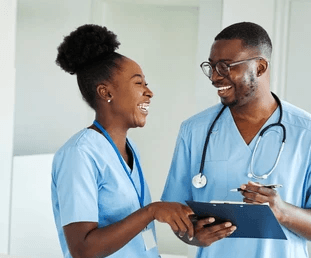 Medical professionals collaborating β MediCloudHealth